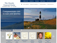Tablet Screenshot of mundyfh.com